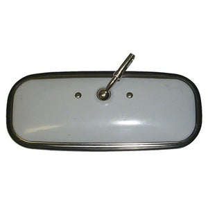 Inside Rear View Mirror; 60-71 Pick-Up; Stainless Steel; Without Day/Night Option