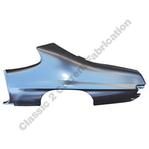 Quarter Panel; Oe Style; Lh; 70-72 Pontiac Gm A-Body 2-Door Hardtop 