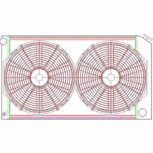 Radiator Combo Unit GM A & G Body