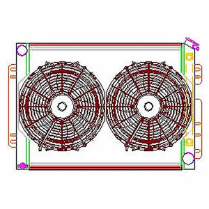 Radiator Combo Unit GM A & F Body