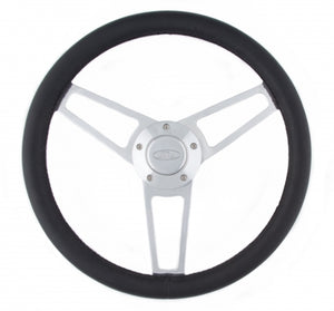 Billet Series Leather St eering Wheel Ford Logo