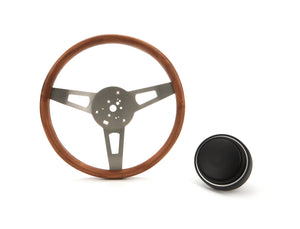 Steering Wheel Hardwood Classic Nostalgia