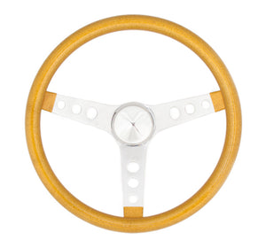 Steering Wheel Mtl Flake Gold/Spoke Chrm 15