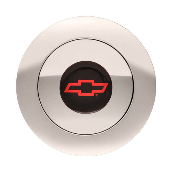 GT9 Horn Button Chevy Bow Tie Red