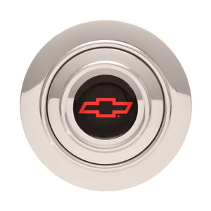 GT9 Horn Button Chevy Bow Tie Red