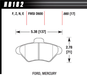 Performance Street Brake Pads (4)