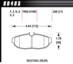 Performance Street Brake Pads (4)