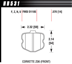 2006 Corvette ZO6 Perf Ceramic