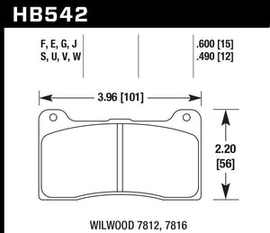 Brake Pad DT-50 7812 / 7816