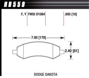 Performance Street Brake Pads (4)