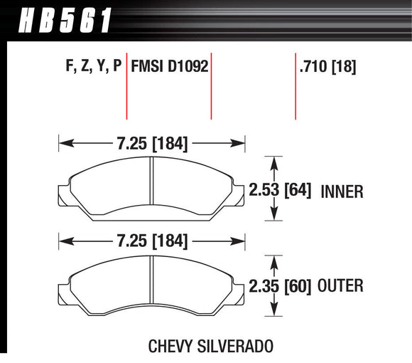 Performance Street Brake Pads (4)