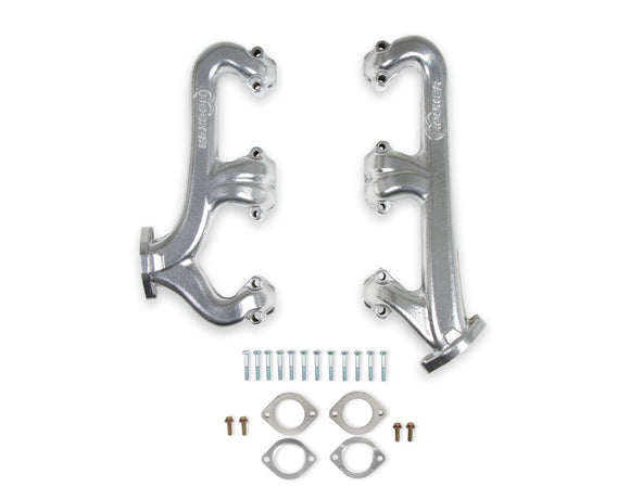 Exhaust Manifold Set Cast Iron - SBC 2.5 Dia