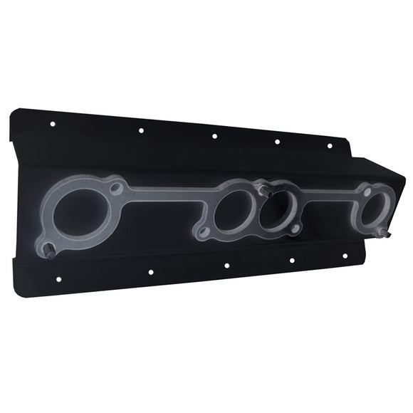 Header Rack Spreadport Angle Mount Black