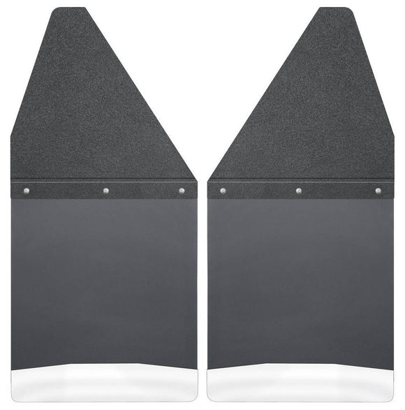 Kick Back Mud Flaps 12in Wide Black