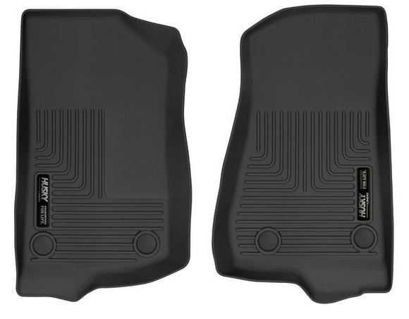 18-   Jeep JL 2/4 Door Front Floor Liner Black