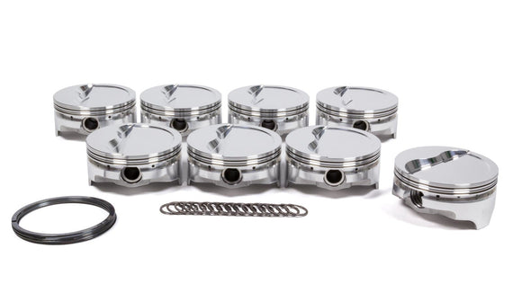 SBC Forged Dished Piston Set 4.125 Bore -15.2cc