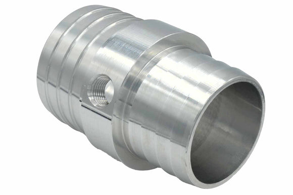 1-1/4 to 1-1/2 Hose w/ 1/8NPT Steam Port Adapt