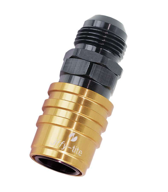 Q/R #10 Male Socket Gold/Black