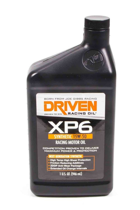 XP6 15w50 Synthetic Oil 1 Qt Bottle