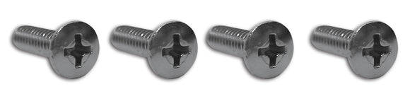 1959-1967 Chevrolet Corvette Sunvisor Screws. 4 Piece Set