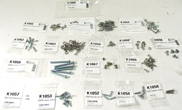 1958-1960 Chevrolet Corvette Interior Screw Kit.