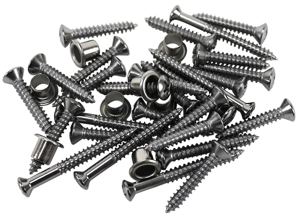 1956-1957 Chevrolet Corvette Door Panel Screws. 36 Piece Set