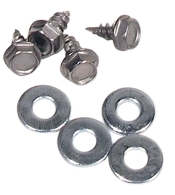 1956-1962 Chevrolet Corvette Heater Core Mount Screws. 4 Piece Set