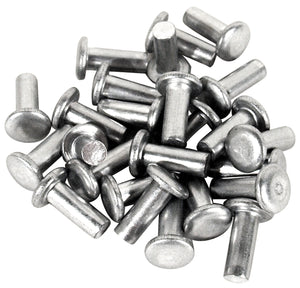 1953-1962 Chevrolet Corvette Body Assembly Rivets. Aluminum 25 Piece