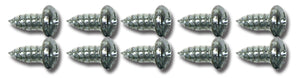 1953-1982 Chevrolet Corvette Hardtop Header Trim Screw Set.