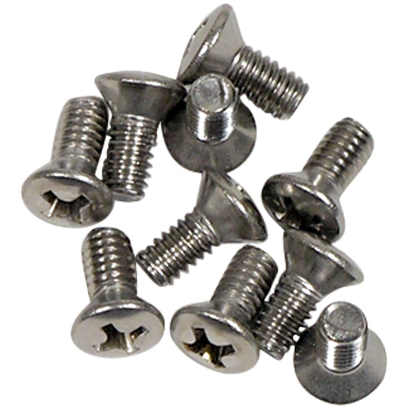 1956-1962 Chevrolet Corvette Softtop Header Weatherstrip Retainer Screw Set.