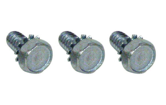 1956-1982 Chevrolet Corvette Power Window Motor Screws. 3 Piece Set