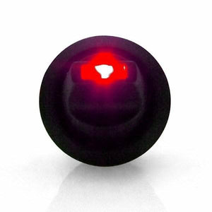 Lever Style LED Round Frame Red