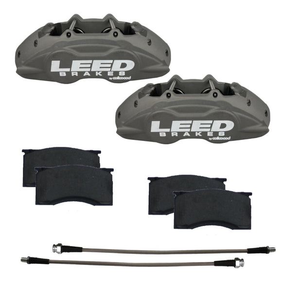 64-67 Mustang Brake Caliper/Pad Kit Anodized