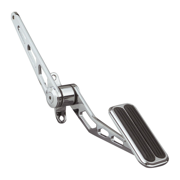 Chrome Gas Pedal W/Rubbe