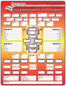 Chassis Set Up/Tire Sheet