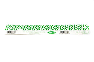 Plastigage, 0.001-0.003 in Measurement Range, Green, Set of 12