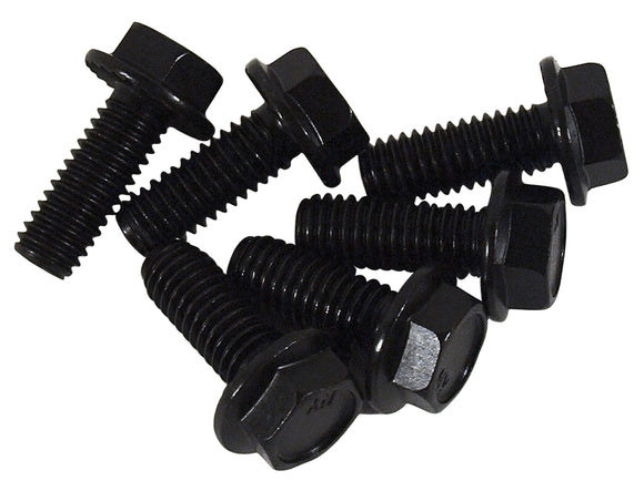 1964-1965 Ford Mustang Door Hinge Bolts - 6pc - 1965 Early