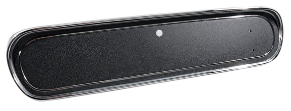 1966-1966 Ford Mustang Standard Black Glove Box Door W/out Emblem