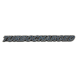 1953-2021 Ford Universal EMBLEM STICK ON SLANTED TURBOCHARG