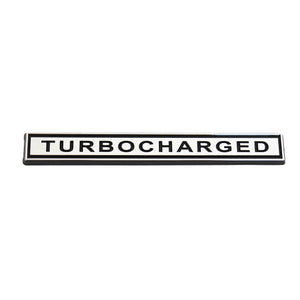 1953-2021 Ford Universal TURBOCHARGED 5 BAR SILVER EMBLEM