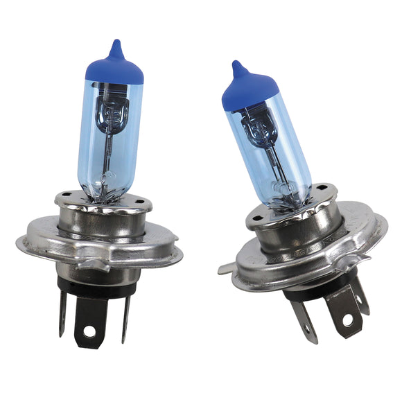 1965-1978 Ford Mustang SOLAR SERIES 6K WHITE H4 HEADLIGHT