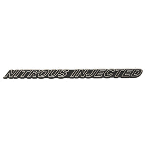 1953-2021 Ford Universal EMBLEM STICK ON NITROUS INJECTED