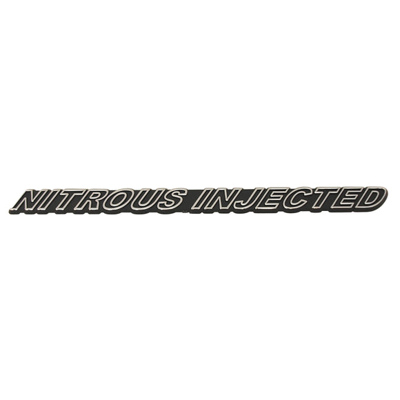 1953-2021 Ford Universal EMBLEM STICK ON NITROUS INJECTED