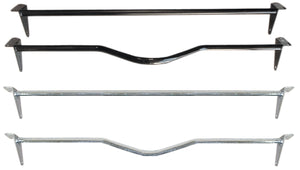 1965-1966 Ford Mustang Straight Monte Carlo Bar, Black