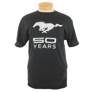 1964-2021 Ford Mustang T-Shirt - Mustang 50 Years Blck Md