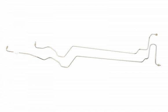 1967-1968 Ford Mustang Stainless Steel Transmission Cooler Lines, 390/428 With C-6, Built Before 2/67