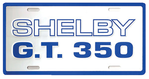 1965-2021 Ford Mustang SHELBY GT-350 LICENSE PLATE