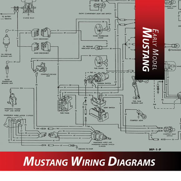 1965-1965 Ford Mustang Wiring Diagram Manual