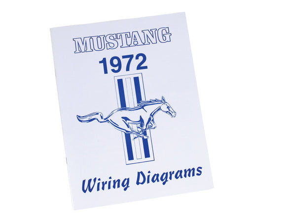 1972-1972 Ford Mustang Wiring Diagram Manual