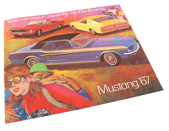 1967-1967 Ford Mustang Sales Brochure